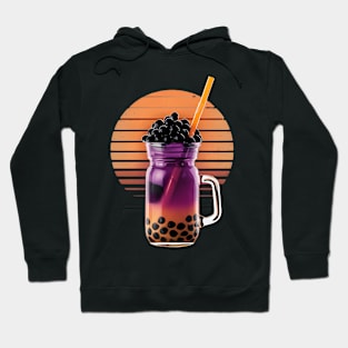 Retro boba tea Hoodie